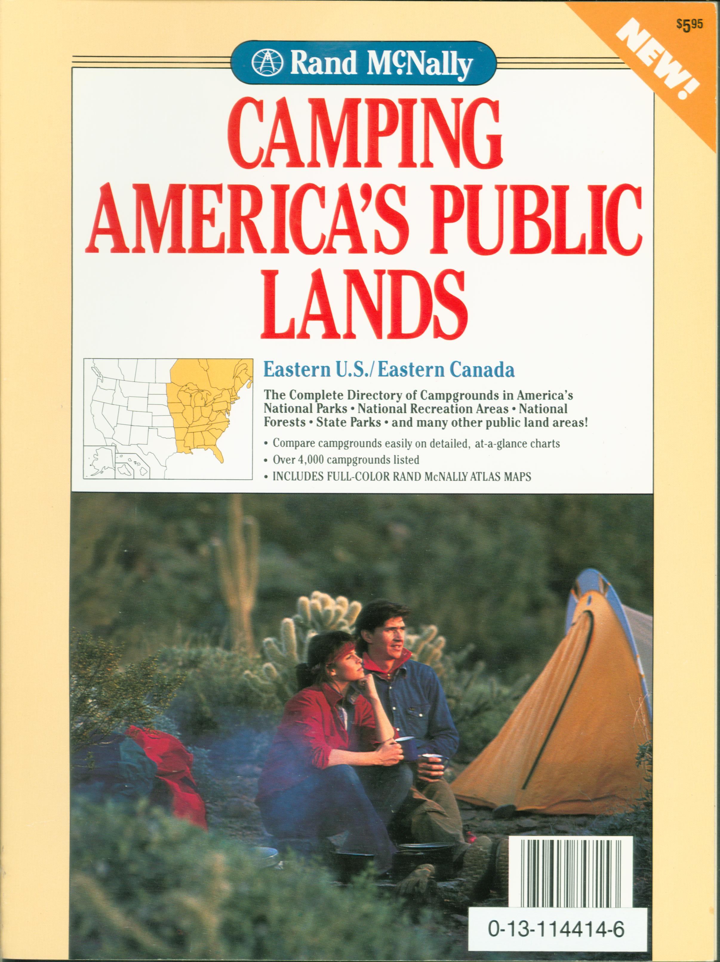 CAMPING AMERICA'S PUBLIC LANDS: Eastern U.S./Eastern Canada. 